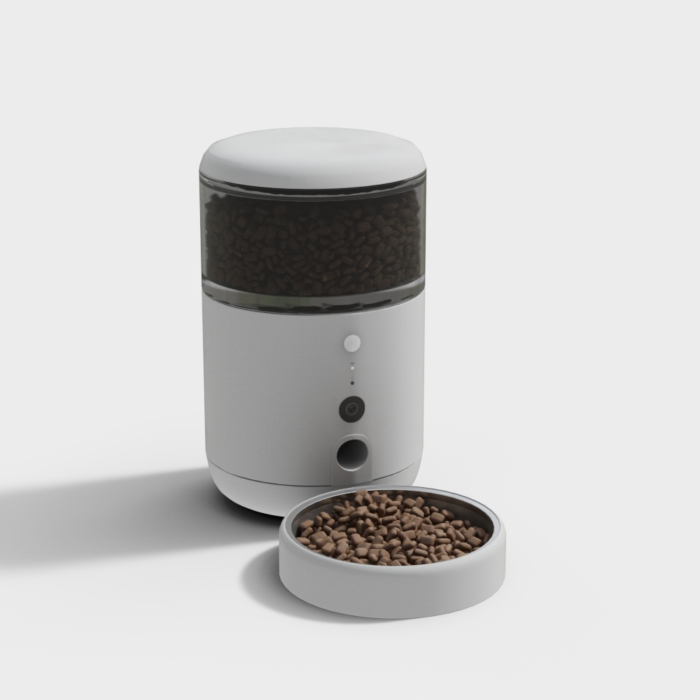 Machine d'alimentation automatique grise