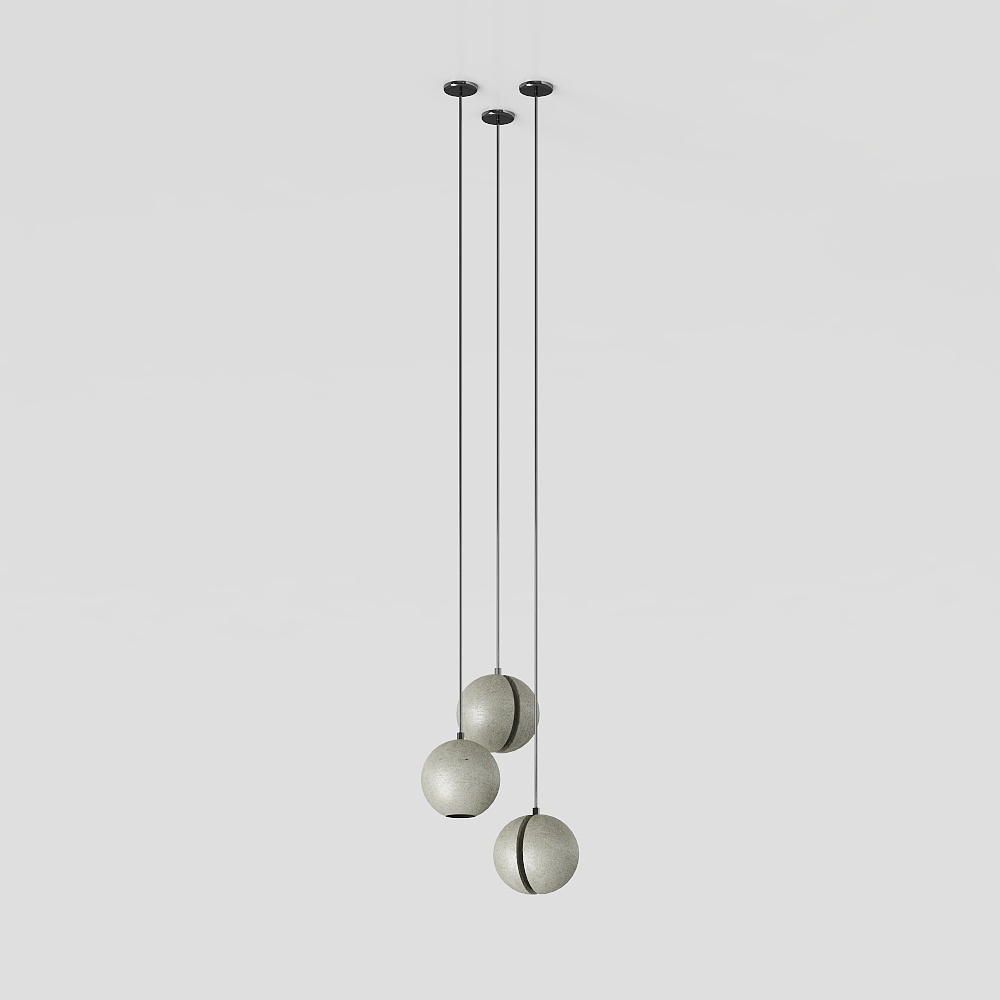 미니멀리스트 구형 펜던트 조명