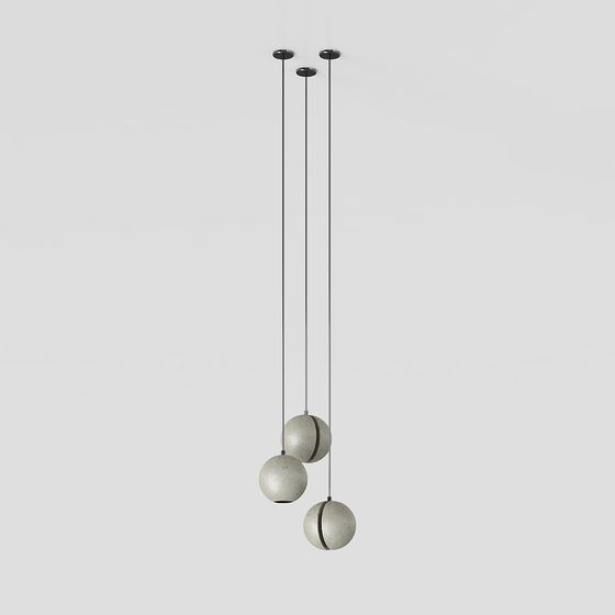 미니멀리스트 구형 펜던트 조명