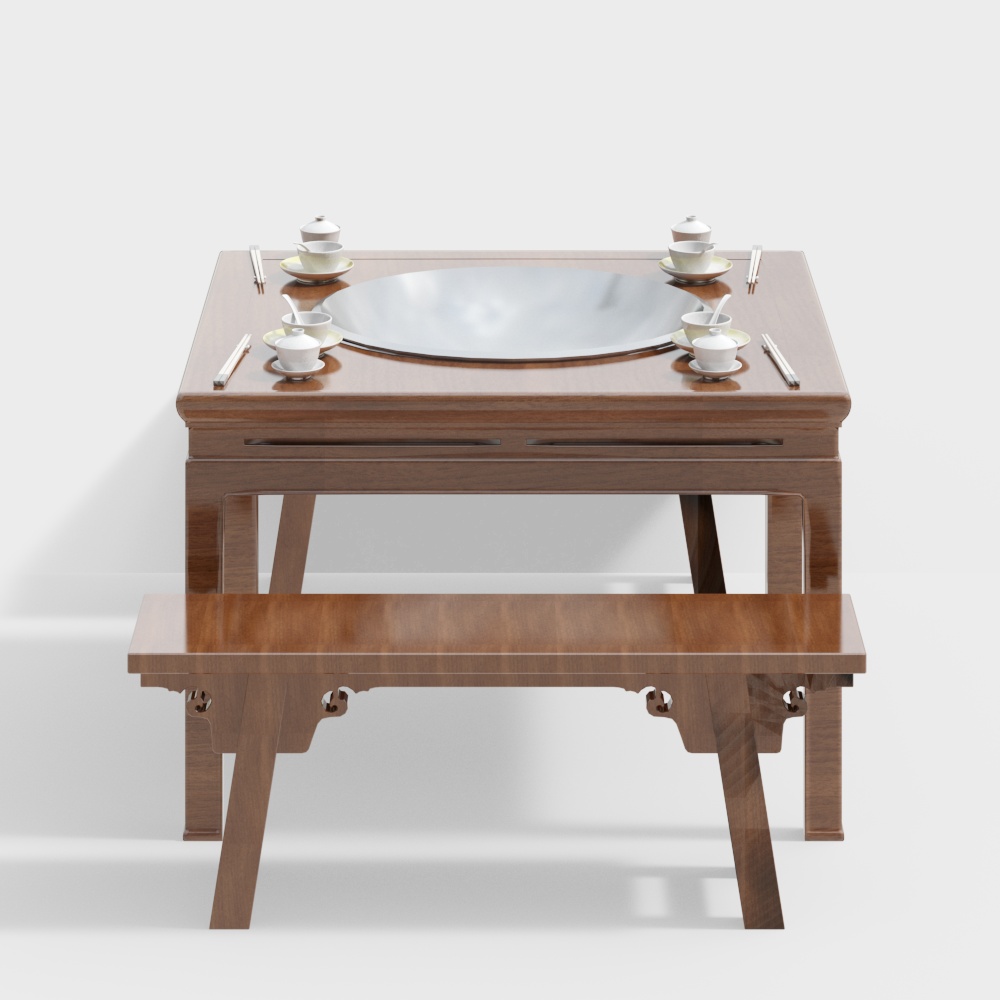  комплект столов и стульев для ресторана китайского хот-пота