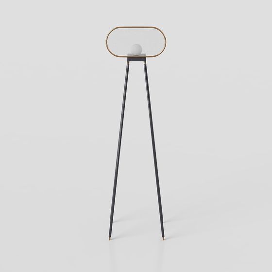 Elegant Floor Lamp 3D Model