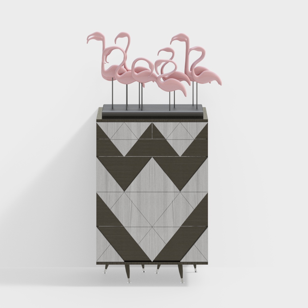 Moderne Seitenschrank