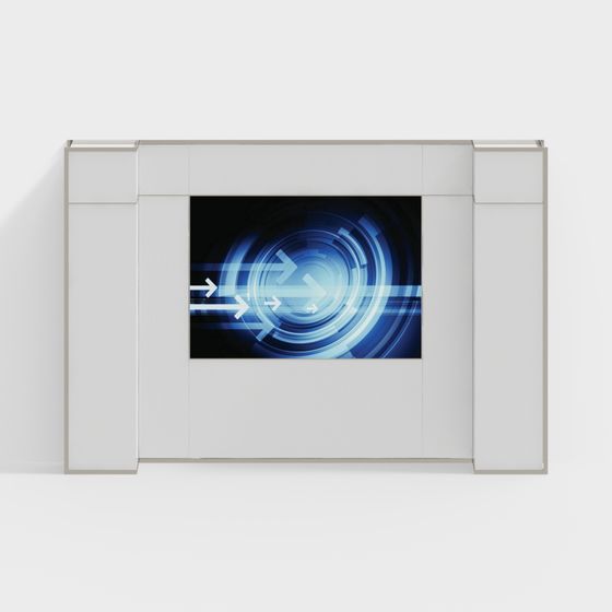 Future Gate 3D model - A Modern and Futuristic Design