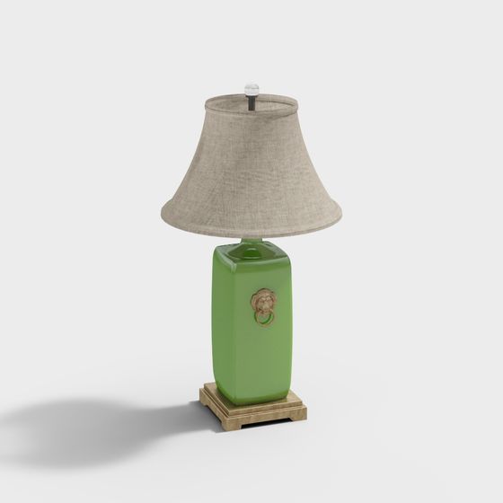 Lampada da scrivania in stile cinese