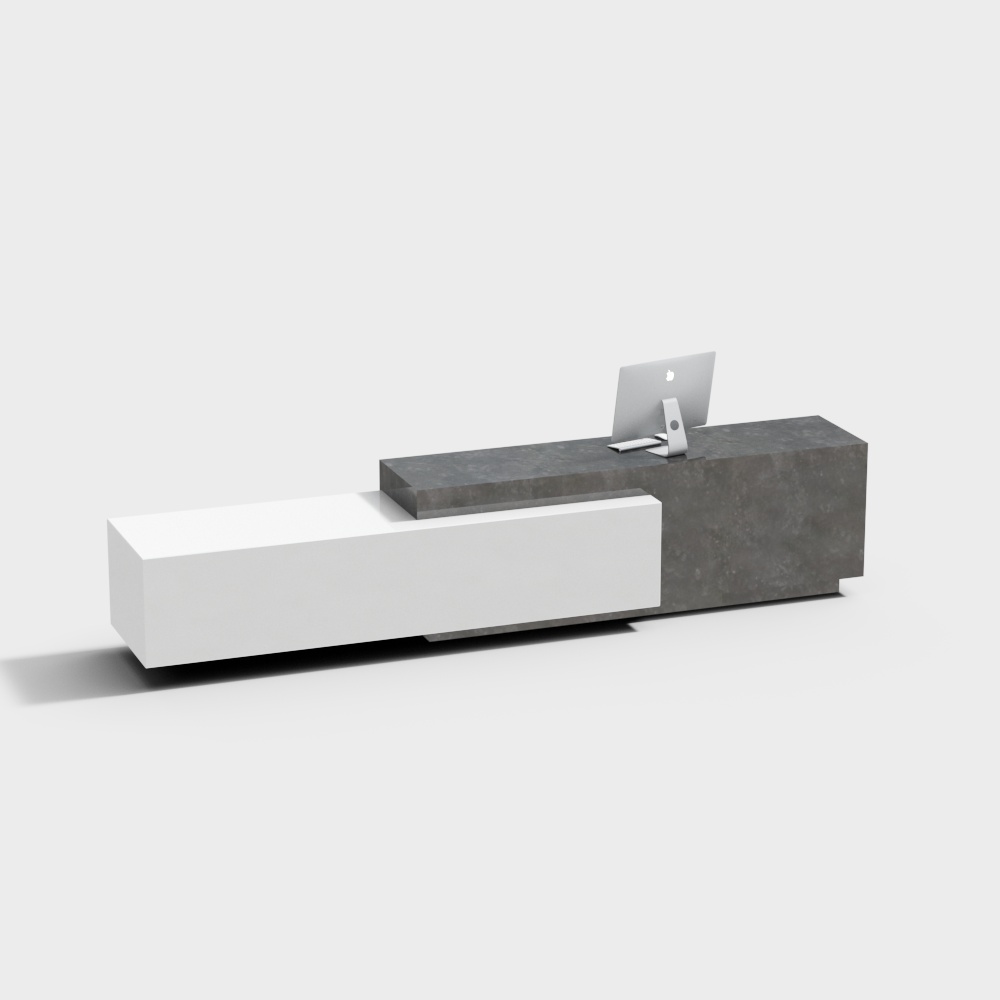 모던 프론트 데스크 리셉션 회사 프론트 데스크