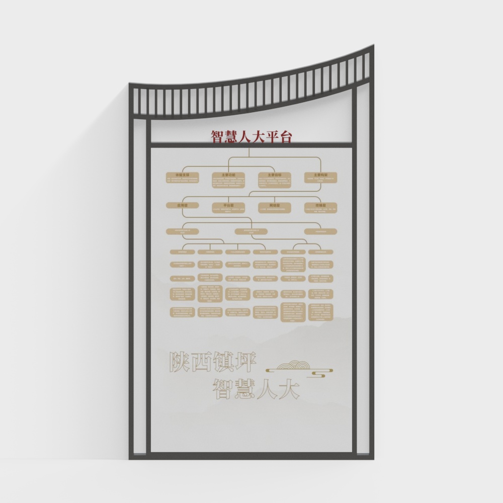 S-RD-XZ00193 People's Congress Organization Cultural Wall “Intelligent People's Congress Platform”