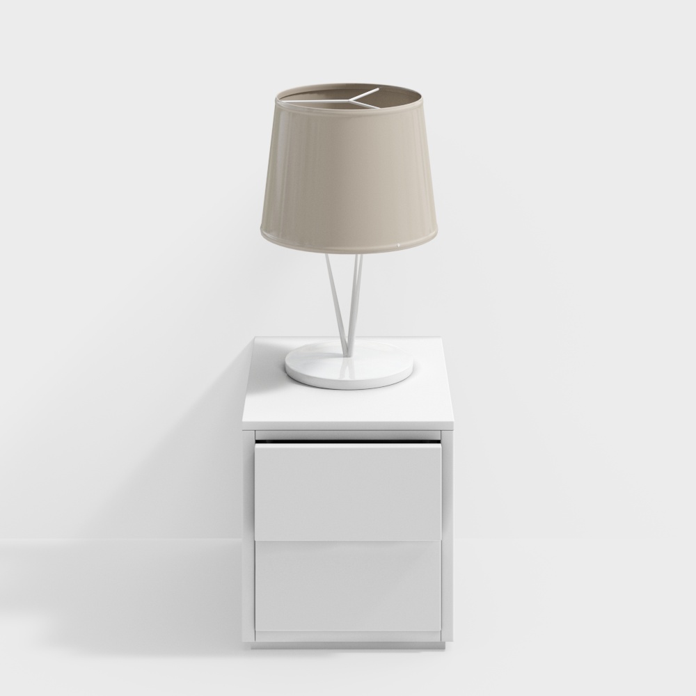 Modern bedroom bedside table