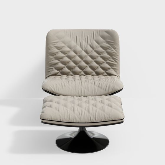 Diamond Pattern Sofa Chair 3D model