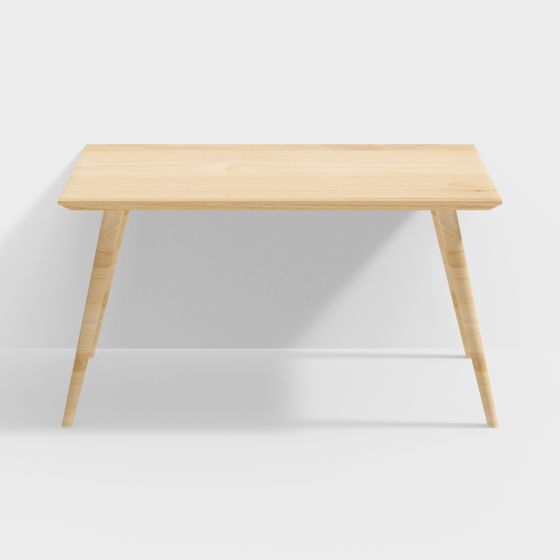 Scandinavian Table 3D model for Modern Interiors