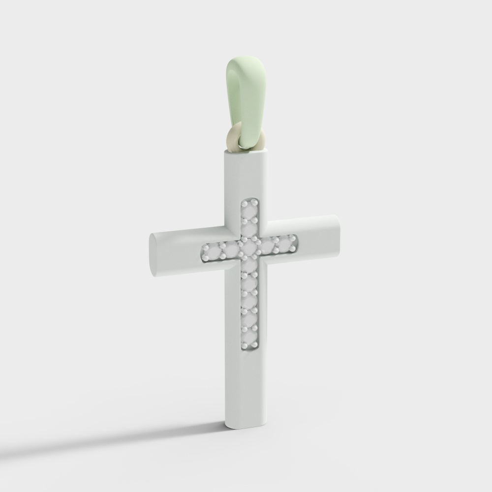 Cross Pendant 3D model