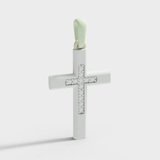 Cross Pendant 3D model