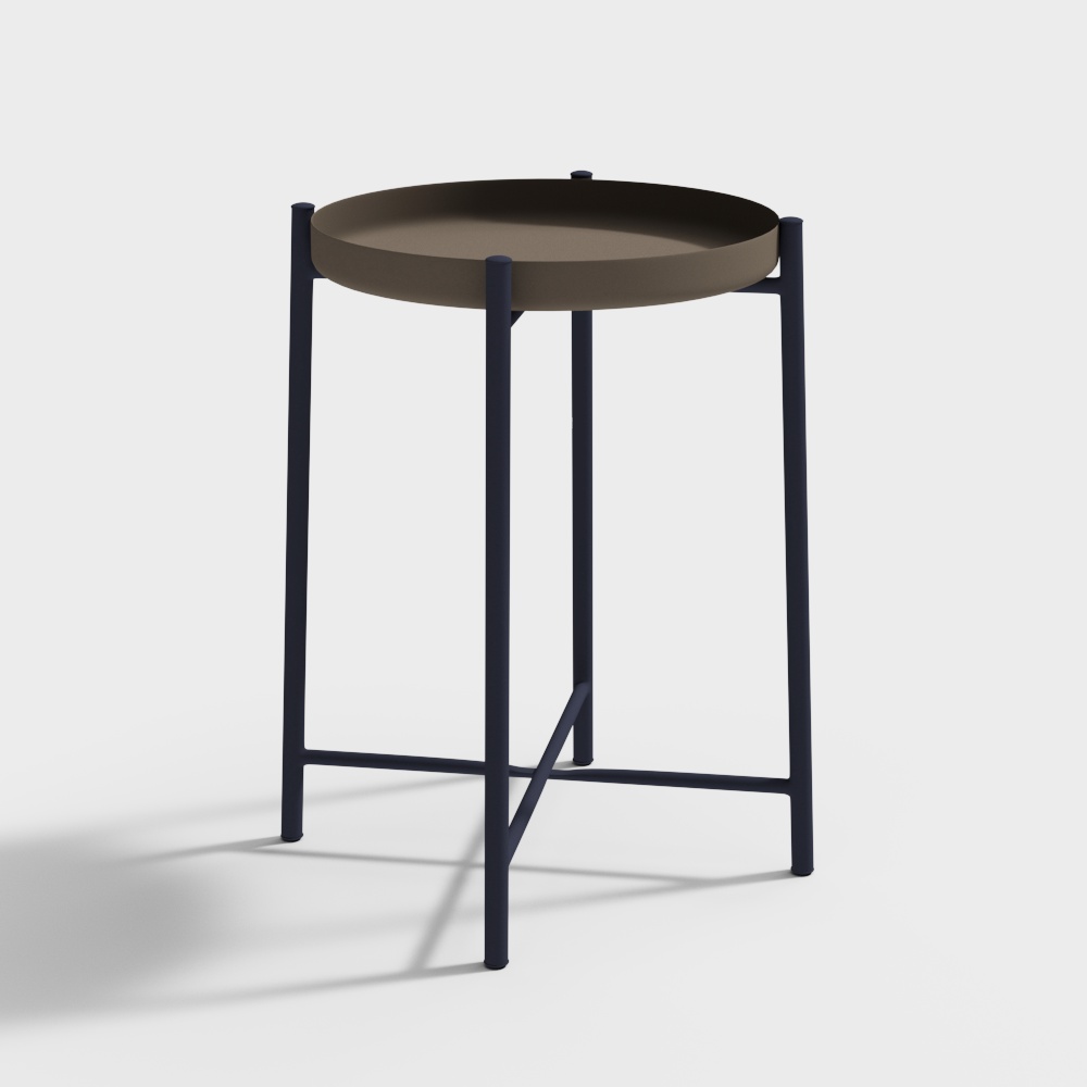 アメリカンスタイルのリビングルームサイドテーブル