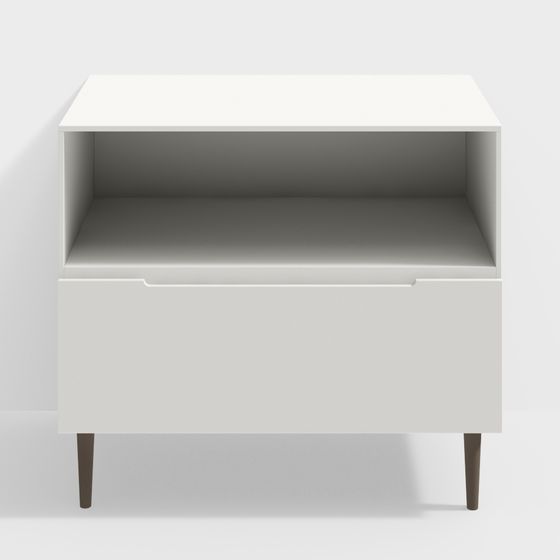 Table de chevet de chambre minimaliste