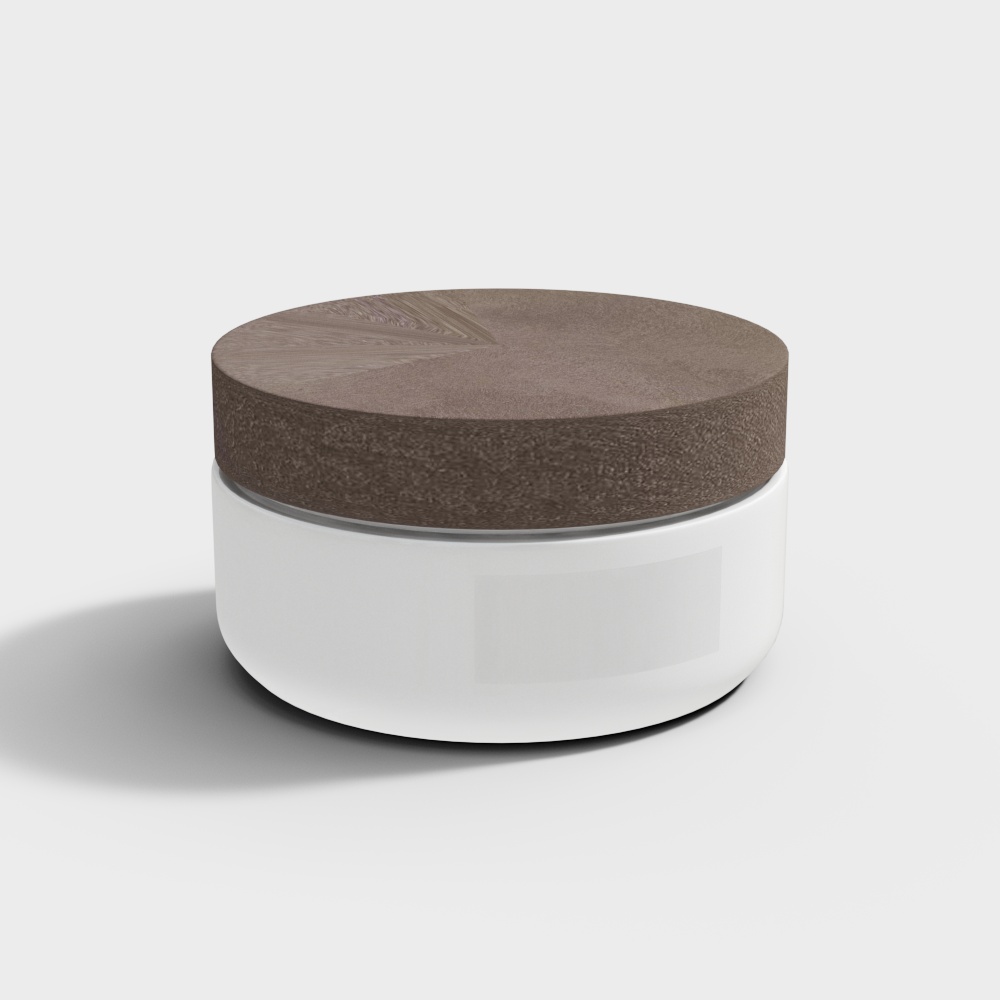 Minimalist bathroom toiletries