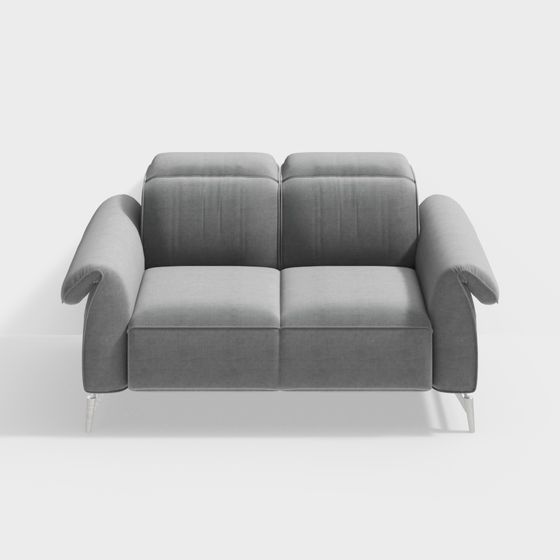 Elegant Minimalist 3D Sofa Model