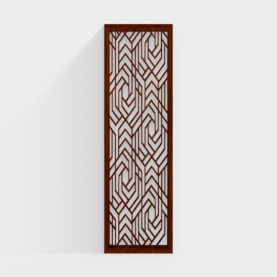 Geometric Panel 3D model