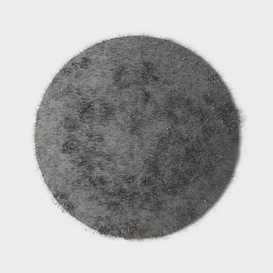 Elegant Round Carpet 3D Model