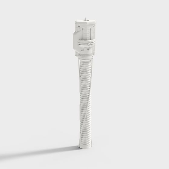 Futuristic Interface Plug 3D model