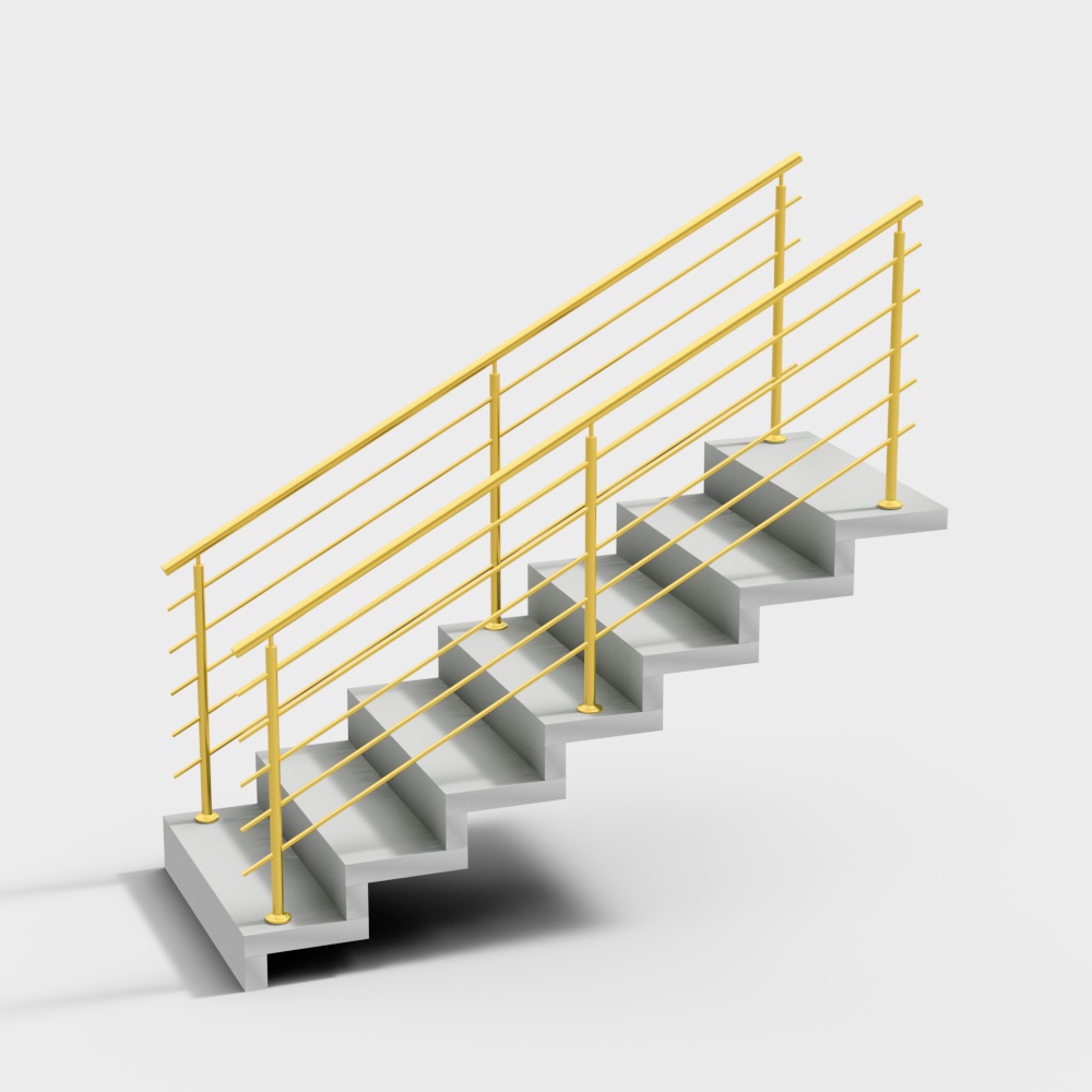 Simple villa stairs