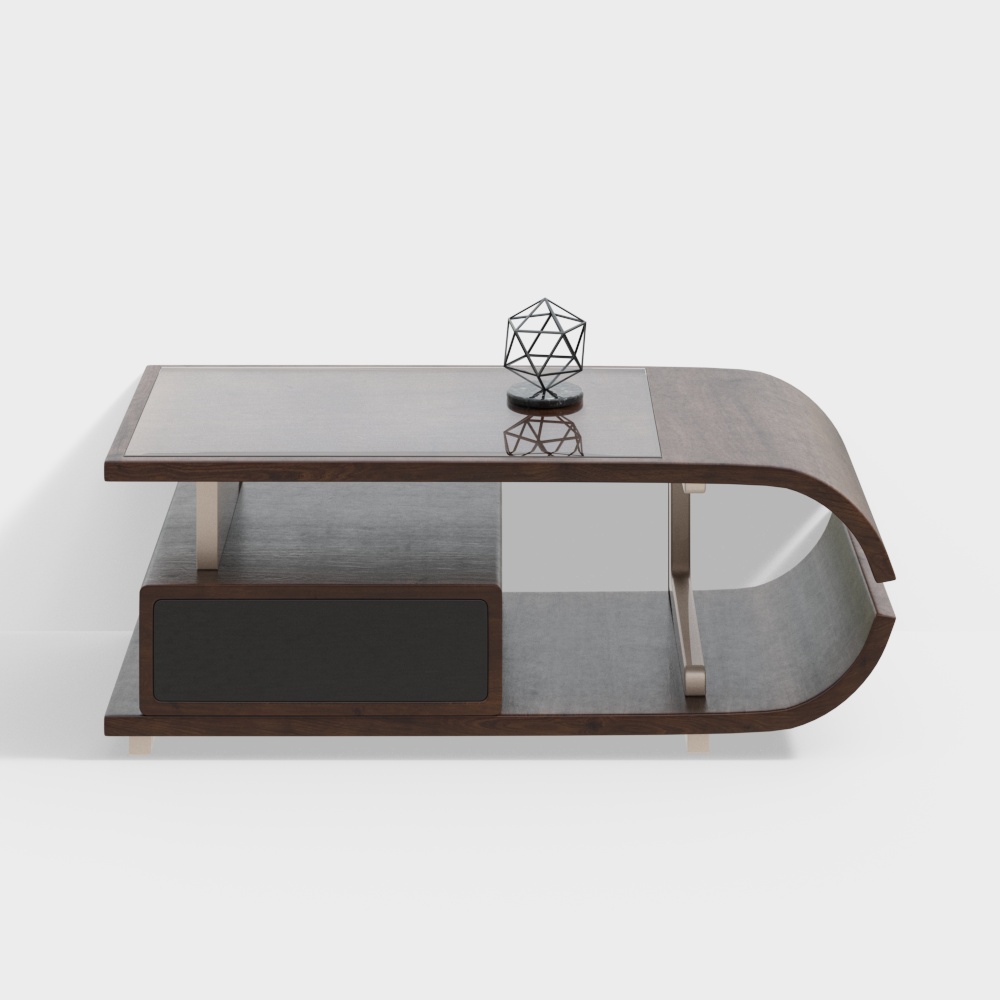 Modern living room coffee table