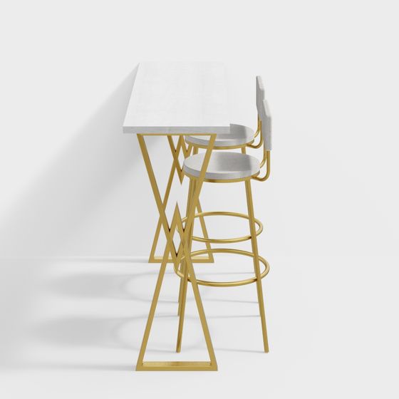 Comptoir de bar de style italien pour salon