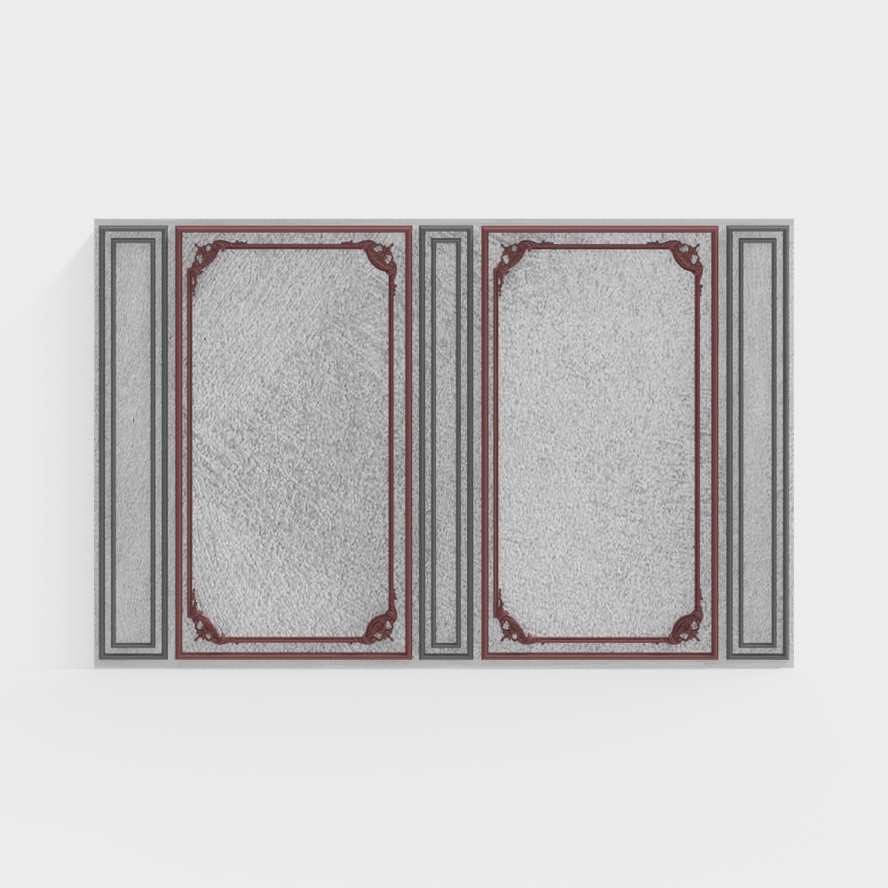 Chinese style living room background wall