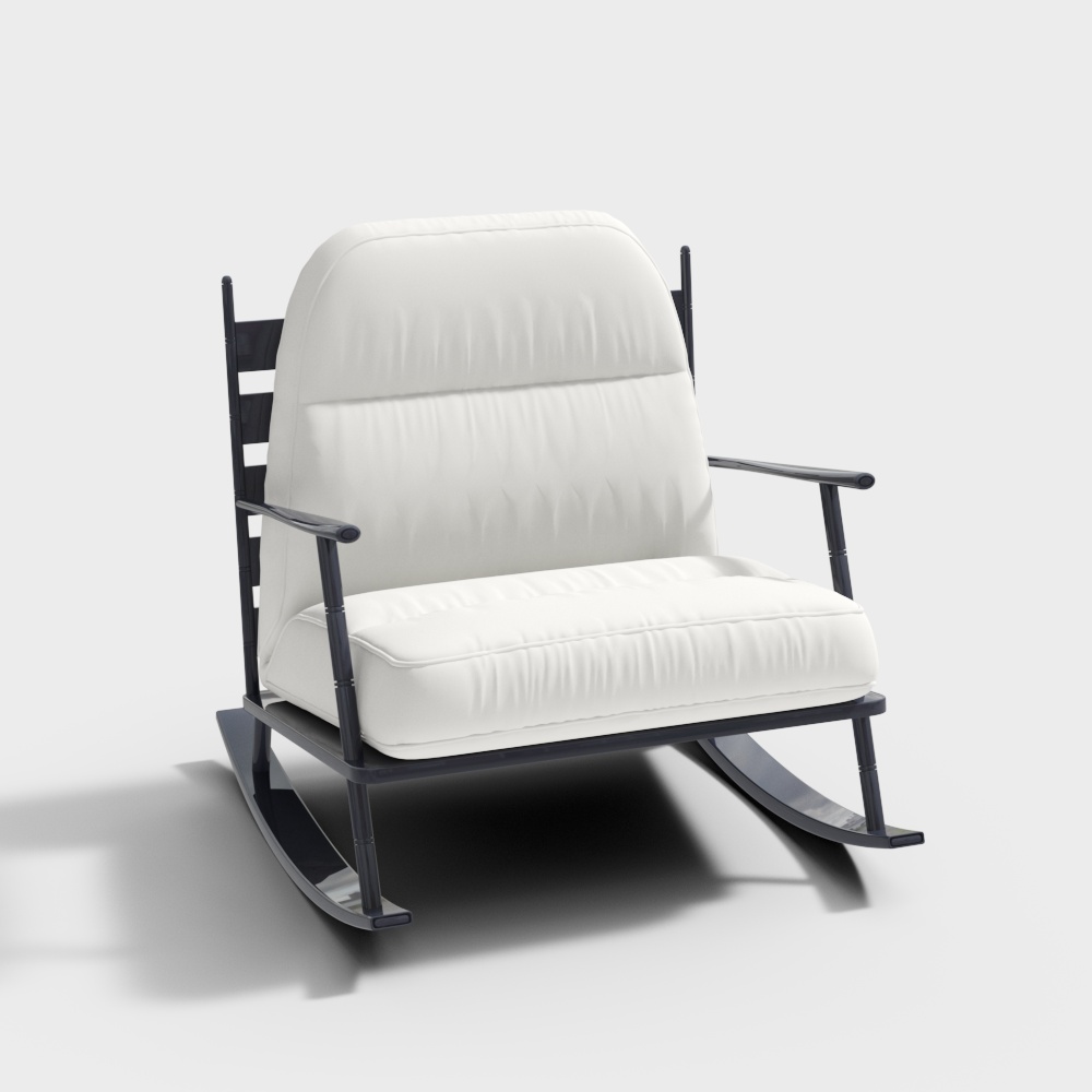 Chinese style living room backrest chair