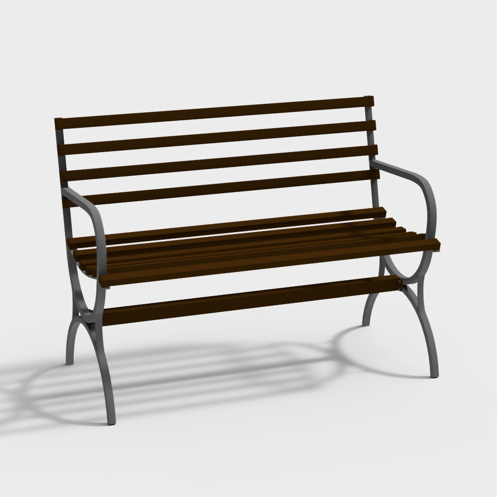 Modern Park Bench