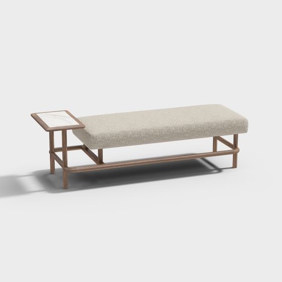 Urban Comfort Bench 3D model