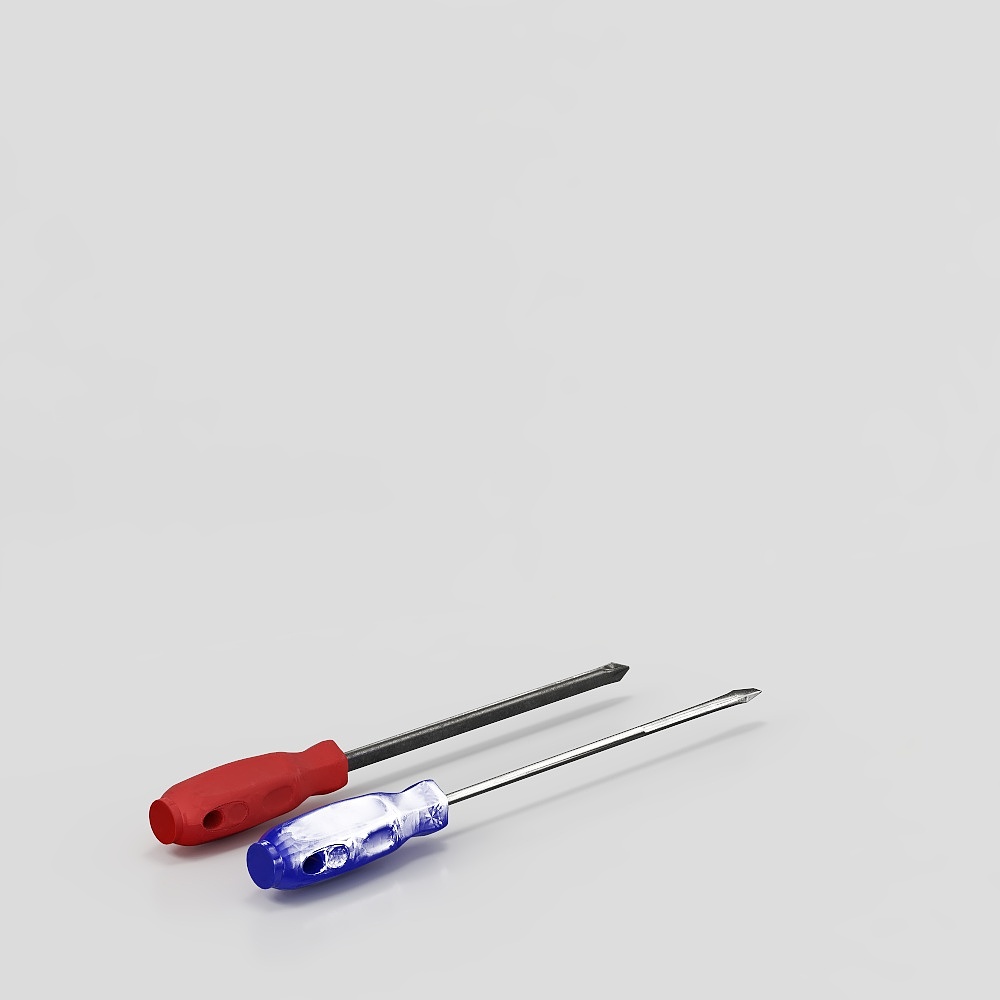 Rot Blau Schraubendreher
