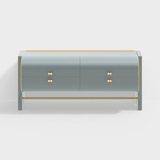 Urban Light Cabinet 3D model for Modern Spaces