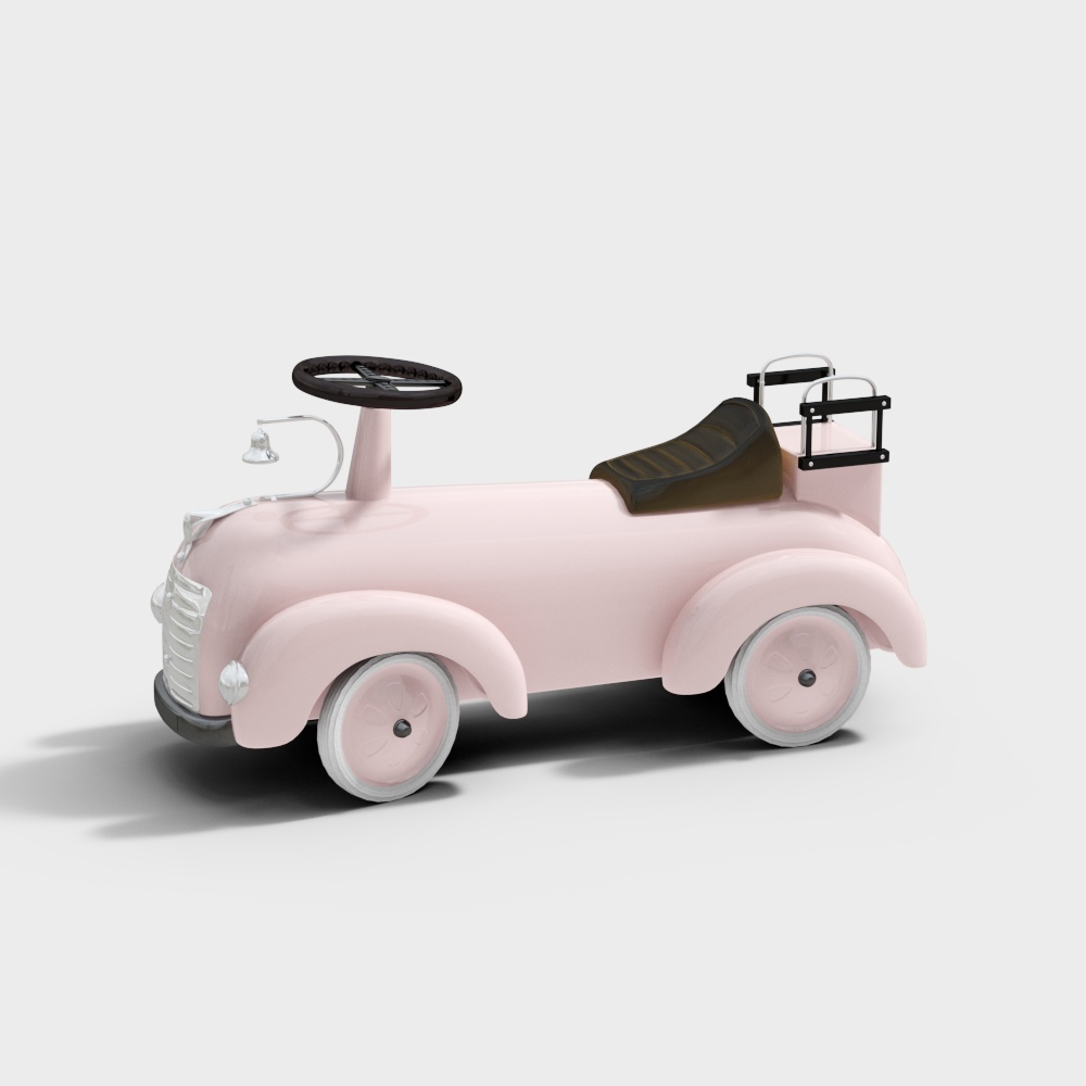 Voiture bébé rose