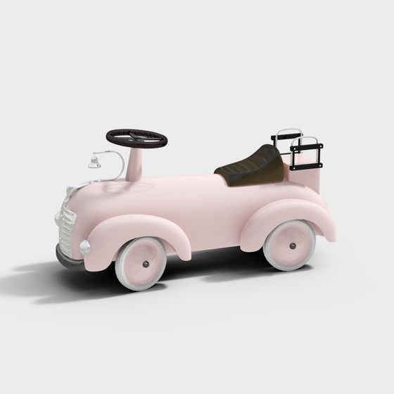 Voiture bébé rose