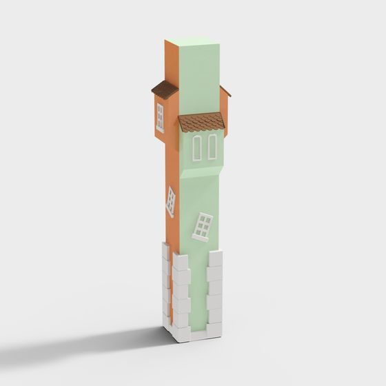 緑の子供用遊び場装飾