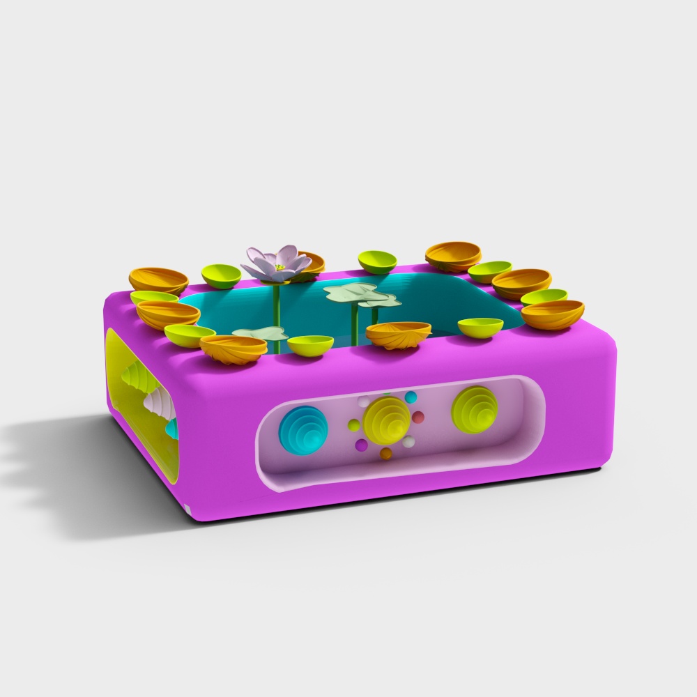 Hồ bơi trẻ em màu tím