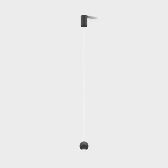 Modern Minimalist Suspension Lamp 3D model