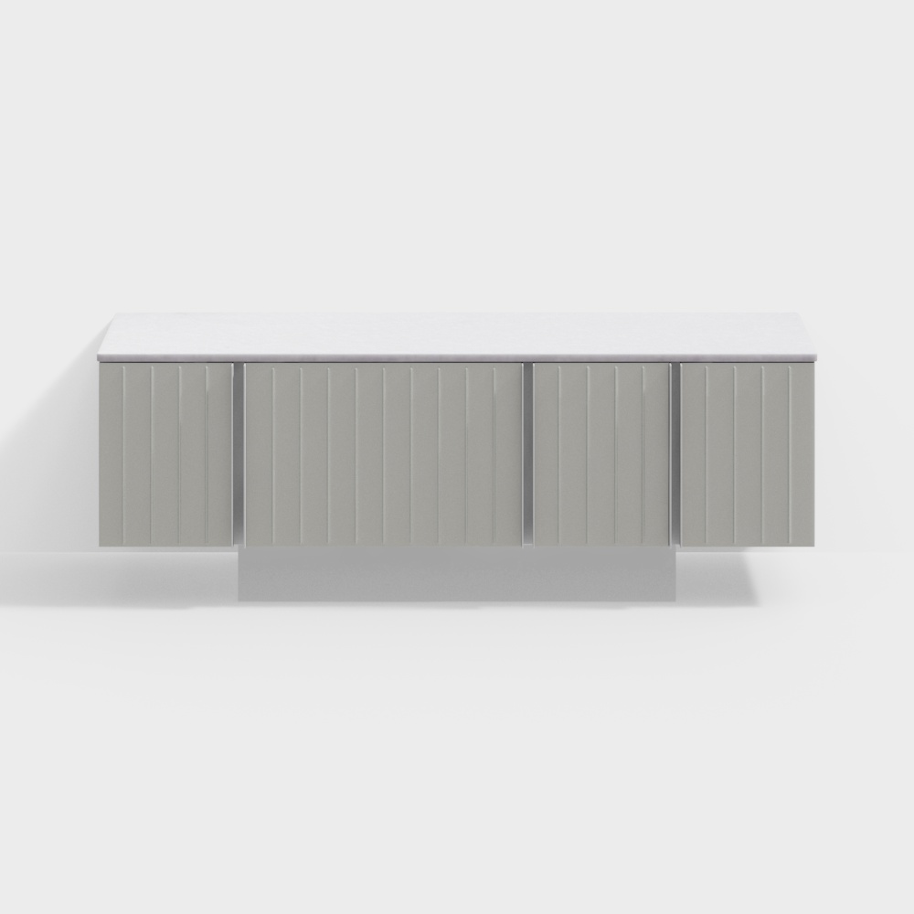 Minimalist living room TV cabinet