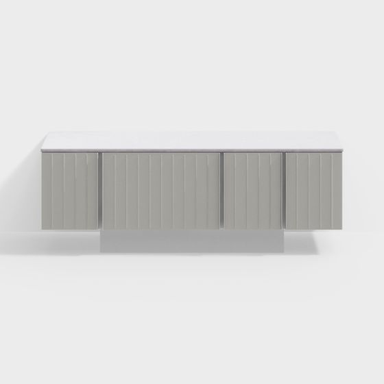 City Window Cabinet 3D model