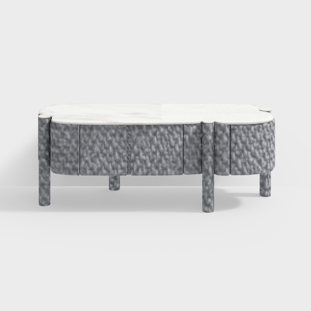 Minimalist living room TV cabinet