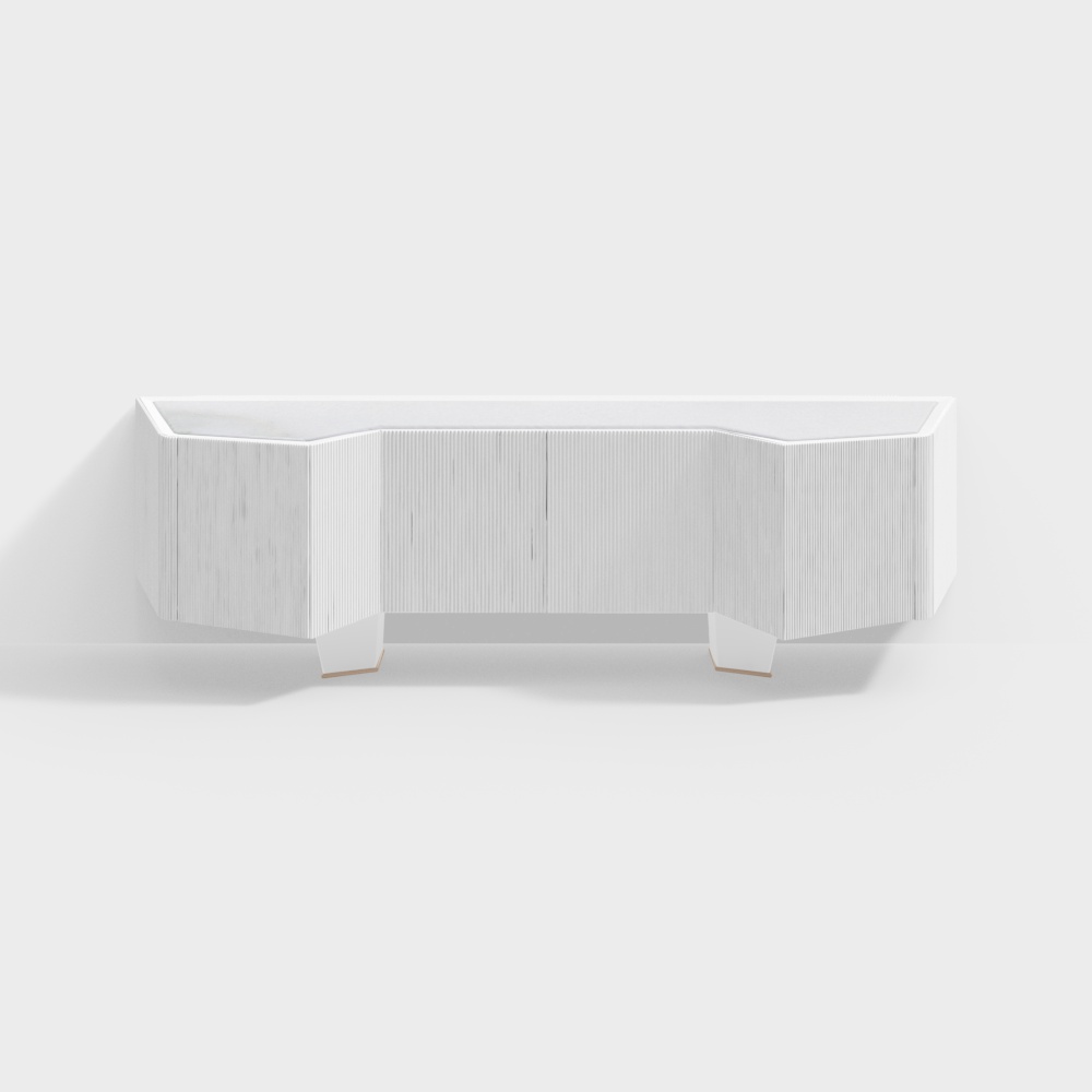 Minimalist living room TV cabinet