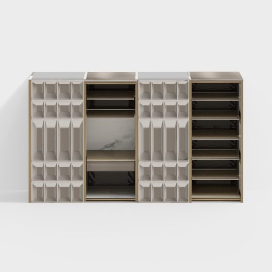Urban Storage Cabinet 3D model