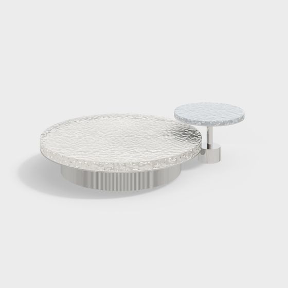 Stylish City Light Side Table 3D model