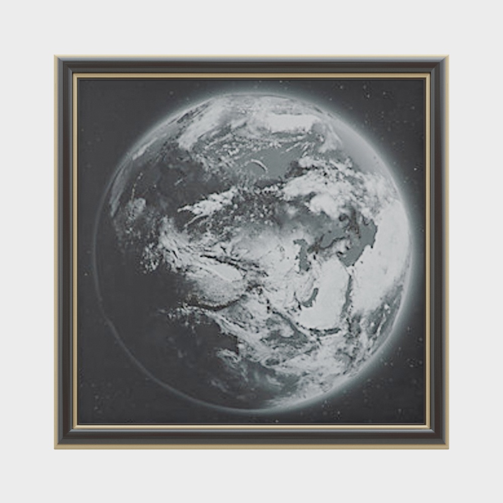 Earth pattern decorative painting