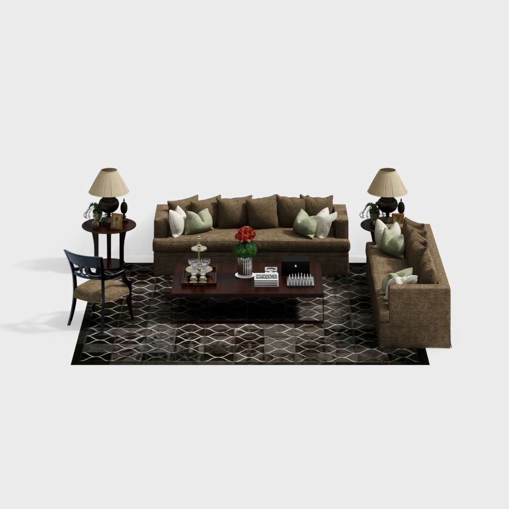 American sofa set