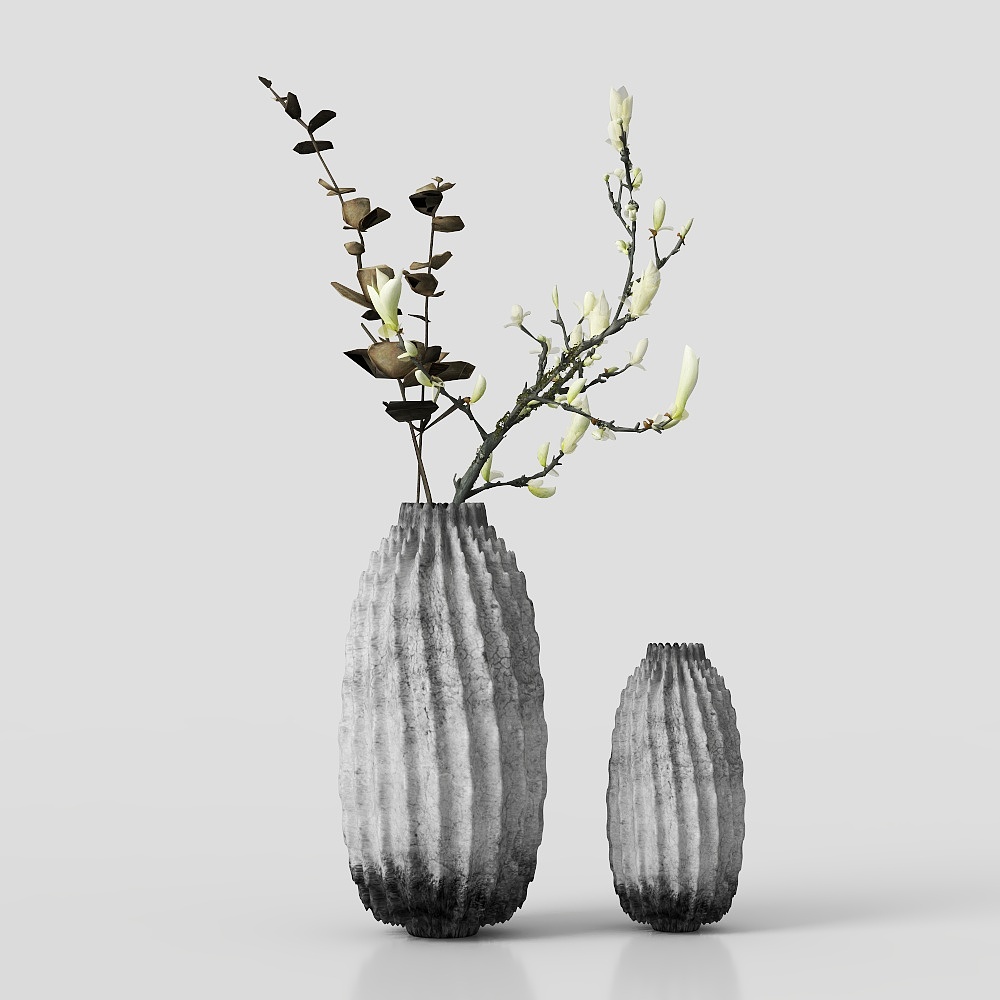 Jarrón Chino Nuevo 13-Deben ser tres personas Tang Tang Yan