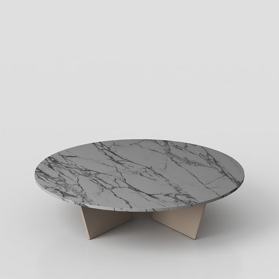 โต๊ะกลมกลางแจ้งมินิมัลลิสต์