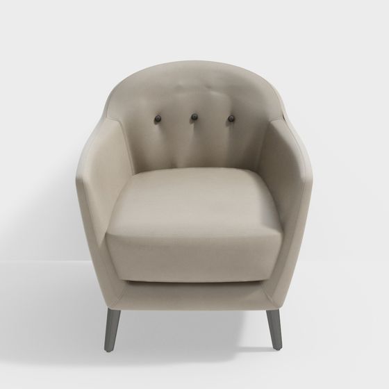 Silla individual de sala de estar simple