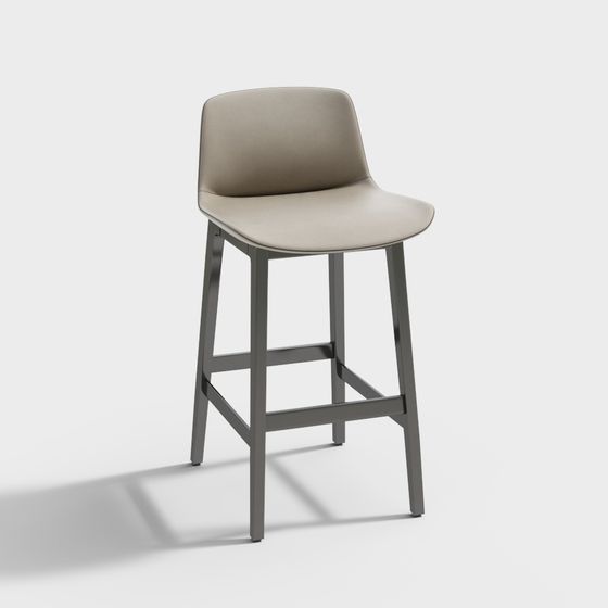 Tabouret haut d'extérieur minimaliste