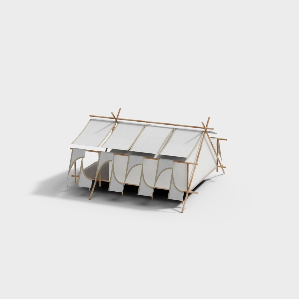 Wooden tent