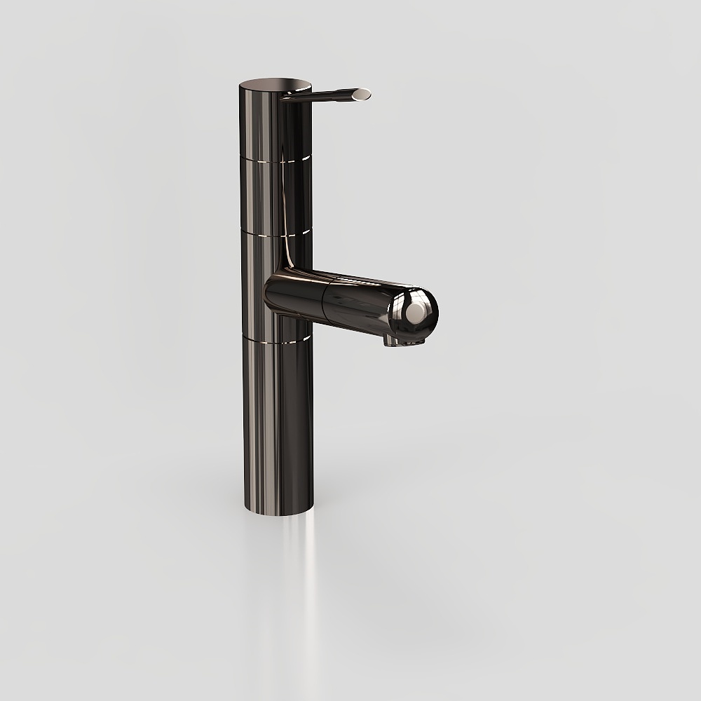 Minimalist outdoor faucet